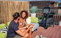 One Bar Element 3 Inflatable Stool Dark Grey -Quality Camping Shop 200909 2614103 2