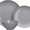 Flamefield Melamine Non-slip White 12-piece Set -Quality Camping Shop 220529 2382230
