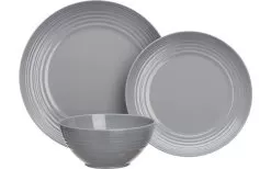 Flamefield Melamine Non-slip White 12-piece Set