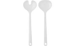 Mepal Sythesis Salad Servers 2 Pcs Nordic White