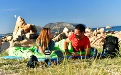 Mountain Guide Mummy-shaped Sleeping Bag Merlo Right -Quality Camping Shop 290515 2528503