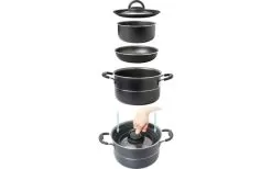 Brunner Ø 20 Cm Pirate Vacublock Cooking Pot Set 8 Pcs.