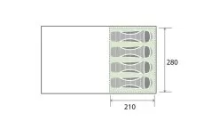 Brunner Pure 4 Airtech Inflatable Family Tent -Quality Camping Shop 299477 2111373