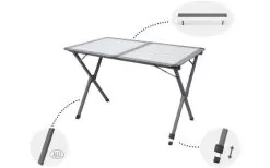 Bel Sol Leonie Camping Table 111 X 70 Cm -Quality Camping Shop 313724 2538719
