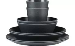 Mepal Bloom Melamine Tableware Set 8 Pcs Pebble Yellow -Quality Camping Shop 362556 2375906