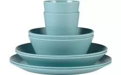 Mepal Bloom Melamine Tableware Set 8 Pcs Pebble Yellow -Quality Camping Shop 362559 2375939