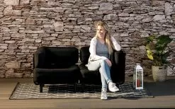 One Bar Armchair Element 1 Black