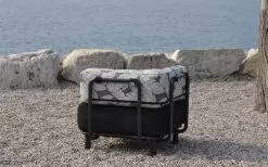 One Bar Armchair Element 1 Light Grey / Red -Quality Camping Shop 365645 2413625 3