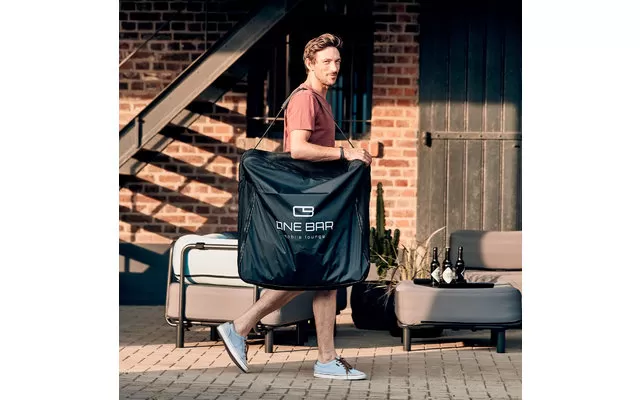 One Bar Element 3 Inflatable Stool Light Grey 5 One Bar Element 3 Inflatable Stool Light Grey - Image 3