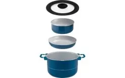 Brunner Carezza Magnetogrip Saucepan Set 8 Pcs - 20 Cm
