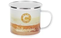 VW T1 Bulli Enamel Cup 500 Ml Beachlife -Quality Camping Shop 390539 2852347