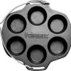 Petromax Mf6 Cast Iron Muffin Tin -Quality Camping Shop 424145 3018533