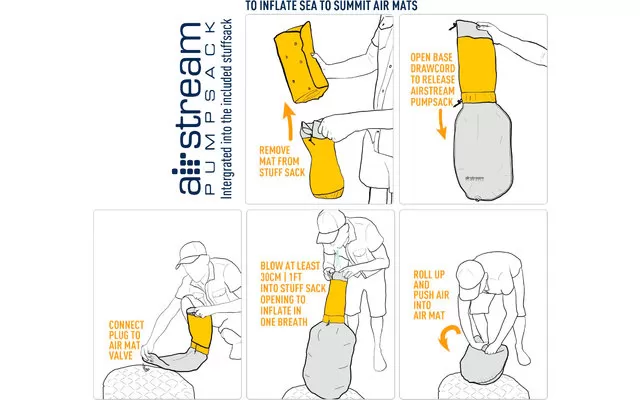 Sea To Summit UltraLight Air Mat Mat Small 168 X 55 Cm 5 Sea To Summit UltraLight Air Mat Mat Small 168 X 55 Cm - Image 3