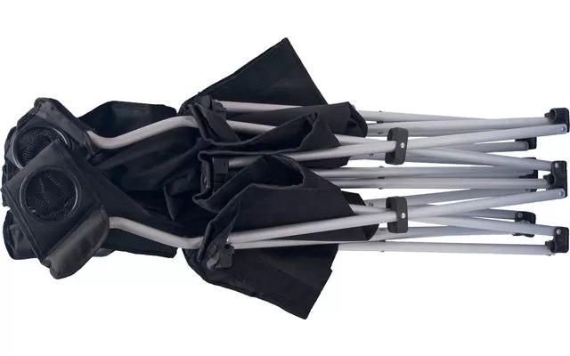 Basic Nature Travelchair Love Seat Folding Sofa Black 3 Basic Nature Travelchair Love Seat Folding Sofa Black