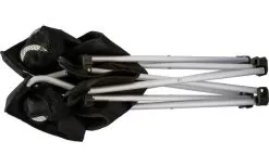 Basic Nature Travelchair Standard Folding Chair Black