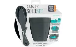Sea To Summit Delta Light Solo Set Tableware Set 6 Pieces Grey
