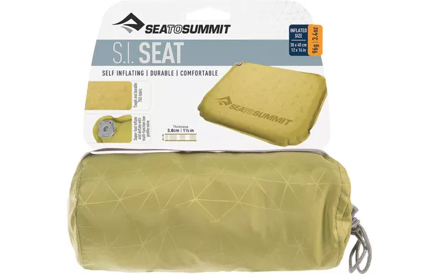 Sea To Summit Delta V Seat Self Inflating Seat Cushion 40 X 30 Cm 3 Sea To Summit Delta V Seat Self Inflating Seat Cushion 40 X 30 Cm