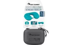 Sea To Summit Aeros Ultralight Pillow Traveller Neck Pillow, Blue 39x11x29cm