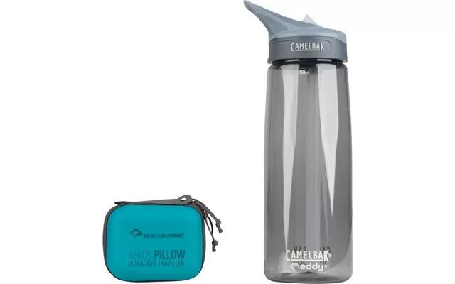 Sea To Summit Aeros Ultralight Pillow Traveller Neck Pillow, Blue 39x11x29cm 6 Sea To Summit Aeros Ultralight Pillow Traveller Neck Pillow, Blue 39x11x29cm - Image 4