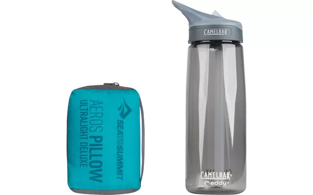 Sea To Summit Aeros Ultralight Pillow Deluxe Travel Pillow, Turquoise 56x36x14cm 5 Sea To Summit Aeros Ultralight Pillow Deluxe Travel Pillow, Turquoise 56x36x14cm - Image 3