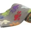 Jollypaw Fleece Blanket Joost 100 × 70 Cm Gray / Multicolored