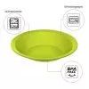 Rotho Caruba Plate Deep 21 Cm Green -Quality Camping Shop 442674 3318737