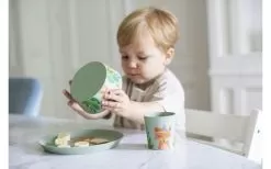 Koziol Organic Kids Set Children's Tableware Set 3-pcs Nature Wood -Quality Camping Shop 446945 3126297