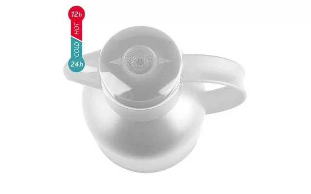 Emsa Vacuum Jug Samba 1 Liter Turquoise Translucent 4 Emsa Vacuum Jug Samba 1 Liter Turquoise Translucent - Image 2