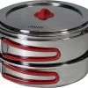 Coghlans Family Cooking Set 6 Pieces Stainless Steel -Quality Camping Shop 494348 3300419