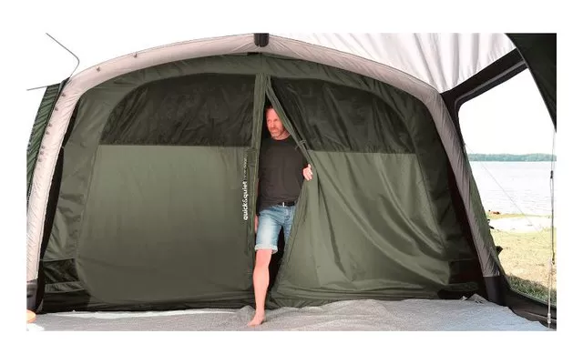 Outwell Knightdale 8PA Four Room Tunnel Tent Green 5 Outwell Knightdale 8PA Four Room Tunnel Tent Green - Image 3