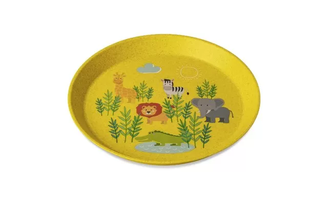 Koziol Small Plate Connect Plate Africa Organic Yellow 205 Mm 3 Koziol Small Plate Connect Plate Africa Organic Yellow 205 Mm
