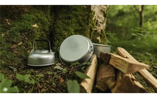 Easy Camp Adventure Cook Set Silver M 3 Easy Camp Adventure Cook Set Silver M