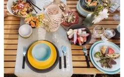 Mepal Bloom Bowl 1.5 Liters Pebble White