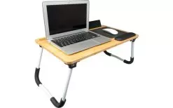 Schwaiger Foldable Laptop Table Brown -Quality Camping Shop 503720 3328554
