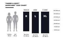 Therm-a-Rest BaseCamp Poseidon Blue Sleeping Pad Large -Quality Camping Shop 512270 3348638