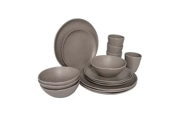 Bo-Camp Hoxton Tableware Set 16 Pieces Beige 3 Bo-Camp Hoxton Tableware Set 16 Pieces Beige