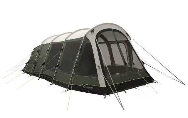 Outwell Yosemite Lake 5TC Three Room Tunnel Tent Dark Leaf 3 Outwell Yosemite Lake 5TC Three Room Tunnel Tent Dark Leaf