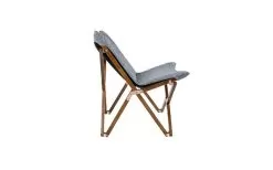 Bo-Camp Bloomsbury Recliner Chair S Gray -Quality Camping Shop 517316 3441987