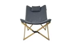 Bo-Camp Wembley Recliner Chair M Gray -Quality Camping Shop 517334 3439088