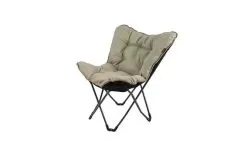 Bo-Camp Redbridge Recliner Chair Polyester Oxford Beige -Quality Camping Shop 518051 3445871