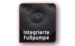 Happy People Double Guest Bed 191 X 137 X 22 Cm Integrated Foot Pump Air Bed -Quality Camping Shop 521988 3382715