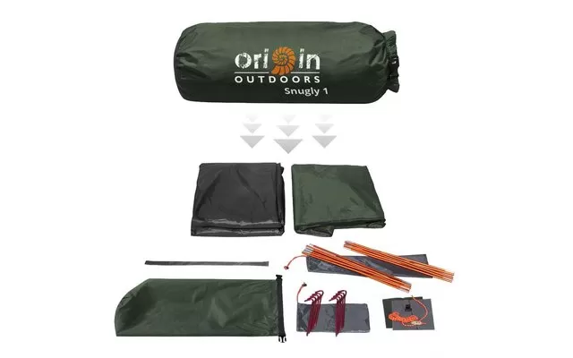 Origin Outdoors Snugly Tent 1 Person 5 Origin Outdoors Snugly Tent 1 Person - Image 3