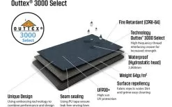 Outwell Cloud 3 Dome Tent -Quality Camping Shop 530055 3443886