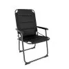 Bo-Camp Copa Rio Folding Chair Upholstered Black