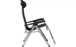 Crespo AL-232 Relax Lounger Deluxe Dark Gray -Quality Camping Shop 531180 3472813