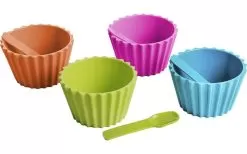 Brunner Set Of 4 Ice Cream Bowls Ø 12 Cm