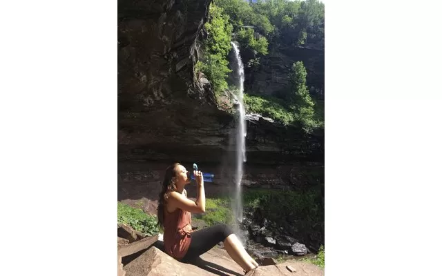 Nalgene 'OTF' Drinking Bottle 0.65 Liter Blue 5 Nalgene 'OTF' Drinking Bottle 0.65 Liter Blue - Image 3