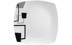 Brunner Enigma Dessert Plate 20 X 20 Cm 1 Piece