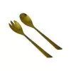Bo-Camp Salad Servers 2 Pieces Gold -Quality Camping Shop 539500 3654007
