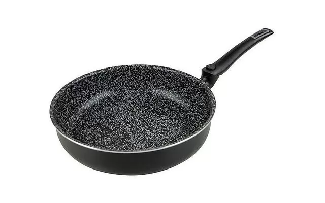 Bo-Camp Turn Frying Pan With Folding Handle 28 Cm Black 3 Bo-Camp Turn Frying Pan With Folding Handle 28 Cm Black